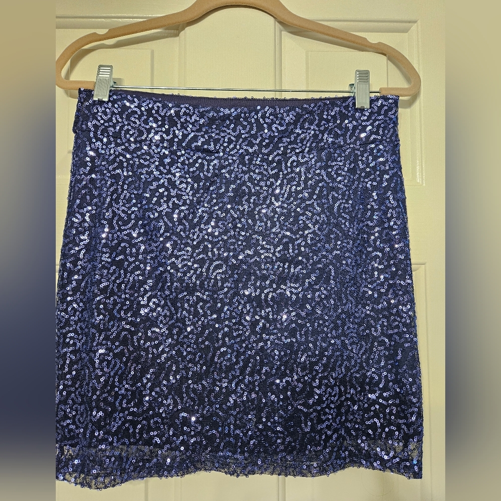 Sequin Mini Skirt